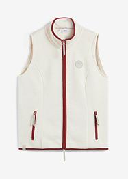 Fleece-Weste mit Kontrast-Piping, bpc bonprix collection