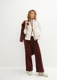 Fleece-Weste mit Kontrast-Piping, bpc bonprix collection