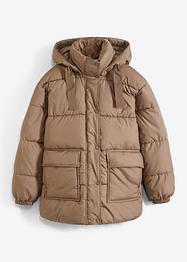 Wattierte Steppjacke aus recyceltem Polyester mit abnehmbarer Kapuze, bpc bonprix collection