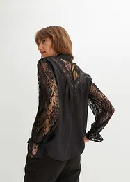 Blouse à dentelle, bonprix