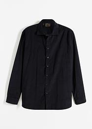 Chemise manches longues en velours côtelé fin, bpc selection