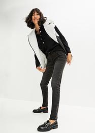 Stretchjeans mit Nieten, BODYFLIRT
