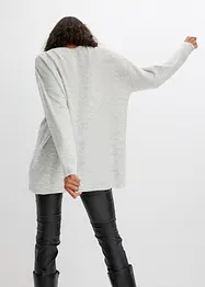 Pull oversize en maille torsadée, bonprix