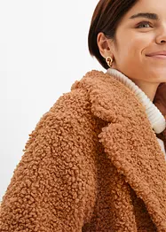 Manteau en maille peluche, bonprix