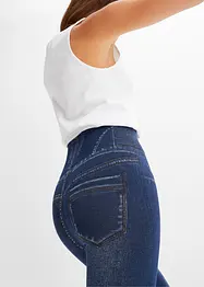 Legging sculptant sans coutures imitation jean, effet sculptant fort, bonprix