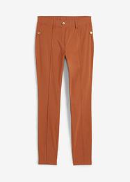 Pantalon taille extensible avec boutons décoratifs, bpc selection