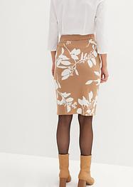 Jupe en maille jacquard, bpc selection