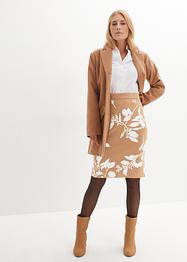 Jupe en maille jacquard, bpc selection