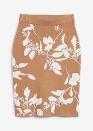 Jupe en maille jacquard, bpc selection