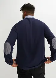 Polo manches longues en maille piquée, bonprix