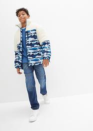 Jungen Winterjacke mit Teddyfell, bpc bonprix collection