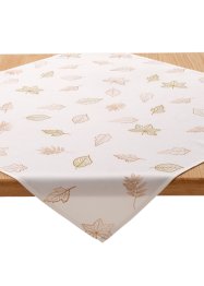 Tischdecke mit Blätterdruck, bpc living bonprix collection
