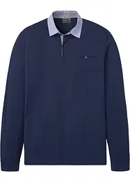 Piqué-Poloshirt Langarm, bonprix