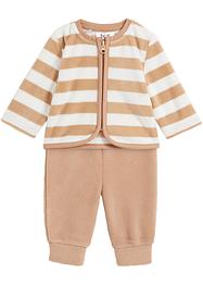 Baby Fleece-Anzug (2-tlg.Set), bpc bonprix collection