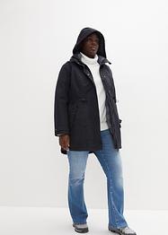 3 in 1 Mantel mit Innenjacke aus Strick-Fleece, bpc bonprix collection
