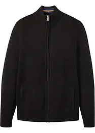 Gilet zippé en maille, bonprix