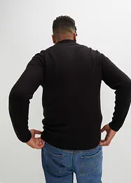 Gilet zippé en maille, bonprix