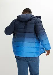 Steppjacke mit Kapuze und Farbverlauf, bonprix