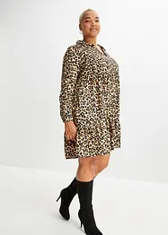 Kleid mit Animalprint, bonprix