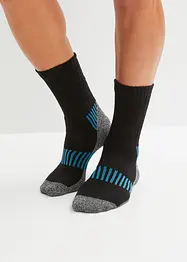 Lot de 5 paires de chaussettes de sport chaudes avec intérieur éponge, bonprix