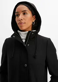 Manteau en imitation laine, coupe longue, bonprix