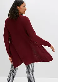 Bouclé-Longstrickjacke, bonprix