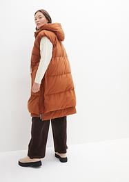 Veste sans manches bouffante oversize en polyester recyclé avec capuche, bpc bonprix collection