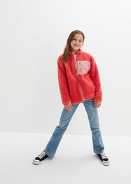 Kinder Teddy-Fleecejacke mit Brusttasche, bpc bonprix collection