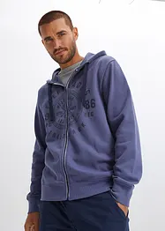 Kapuzen-Sweatjacke mit Komfortschnitt, bonprix