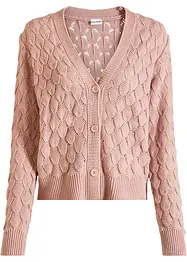 Ajour-Strickjacke, bonprix