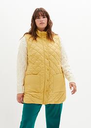 Gilet matelassée long et léger sans manches avec poches plaquées, bpc bonprix collection