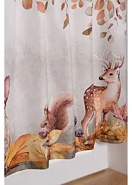 Scheibengardine mit Tiere Druck, bpc living bonprix collection