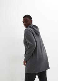 Sweat-shirt extra long avec poche, bpc bonprix collection