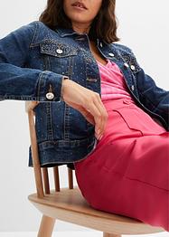 Jeansjacke mit Strass-Applikation, BODYFLIRT