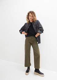 Stretch-Jeans Culotte, knöchelfrei, John Baner JEANSWEAR