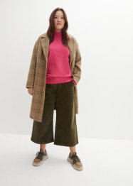 Basic Pullover mit Stehkragen mit recycelter Baumwolle, bpc bonprix collection