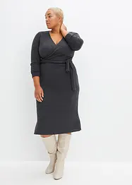 Robe en maille midi, bonprix