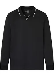 Langarm - Poloshirt aus Bio-Baumwolle, bonprix