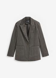 Cord-Blazer mit aufgesetzten Taschen aus Bio-Baumwolle, bpc bonprix collection