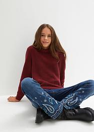 Kinder Baumwoll-Strickpullover, bpc bonprix collection
