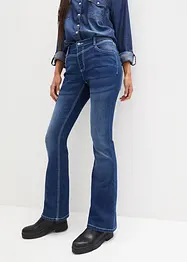 Stretch-Thermojeans mit kuscheliger Innenseite und angeraute Oberseite, Bootcut, bonprix