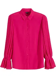 Bluse mit Plissée-Ärmeln, bonprix