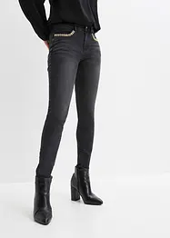 Stretchjeans mit Schmuckdetail, BODYFLIRT