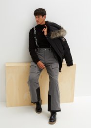 Pantalon fonctionnel thermo Regular Fit avec pare-neige et bretelles amovibles, Straight, bpc bonprix collection