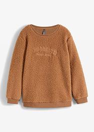 Sweat-shirt en maille peluche, RAINBOW