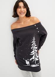 Sweat-shirt avec motif Noël, BODYFLIRT