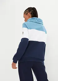 Sweat-shirt avec col imprimé, bonprix