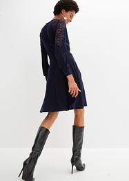 Jerseykleid mit Spitze, BODYFLIRT boutique