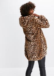 Fellimitat-Jacke, Oversize, BODYFLIRT boutique