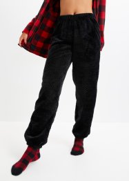 Fleece Pyjamahose aus kuscheligem Material mit weicher Innenseite, bpc bonprix collection